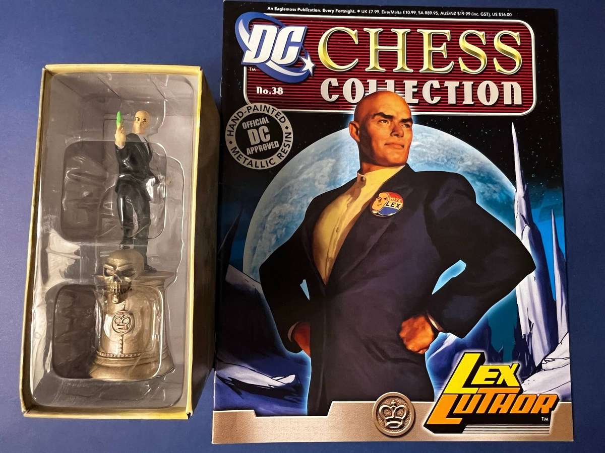  DC Chess Collection  Lex Luthor | Chess Piece | Issue No. 38