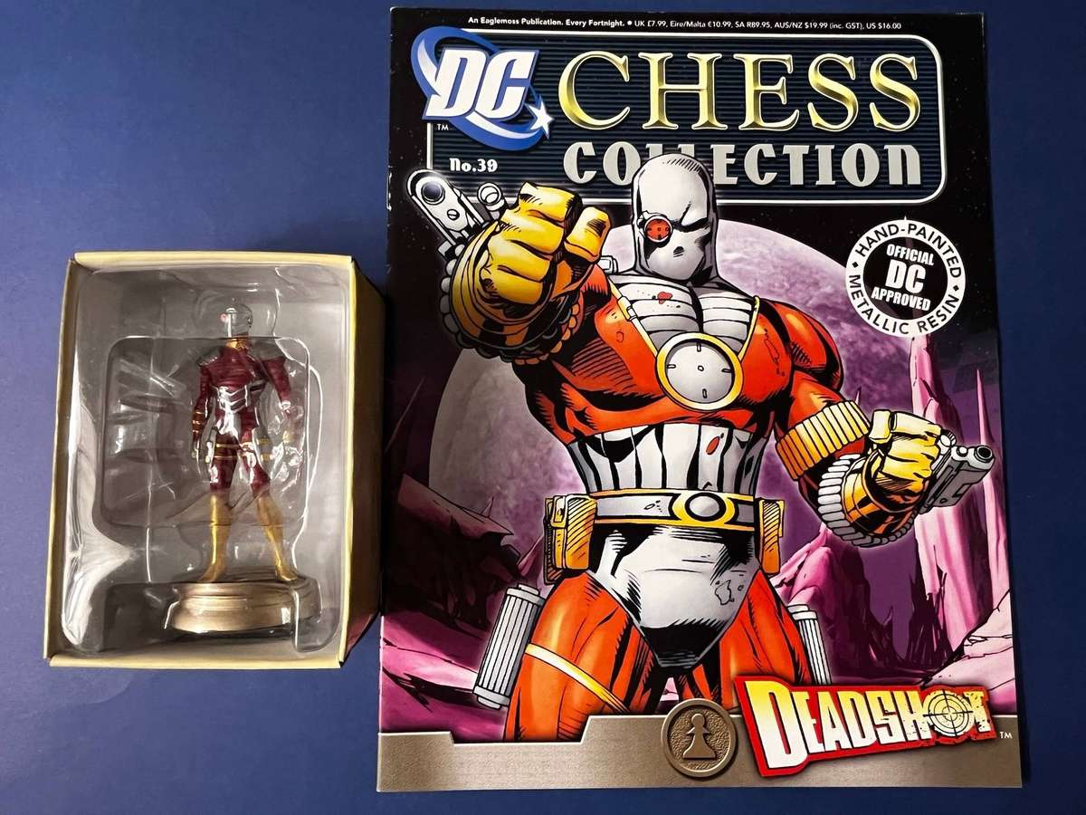  DC Chess Collection  Deadshot | Chess Piece | Issue No. 39