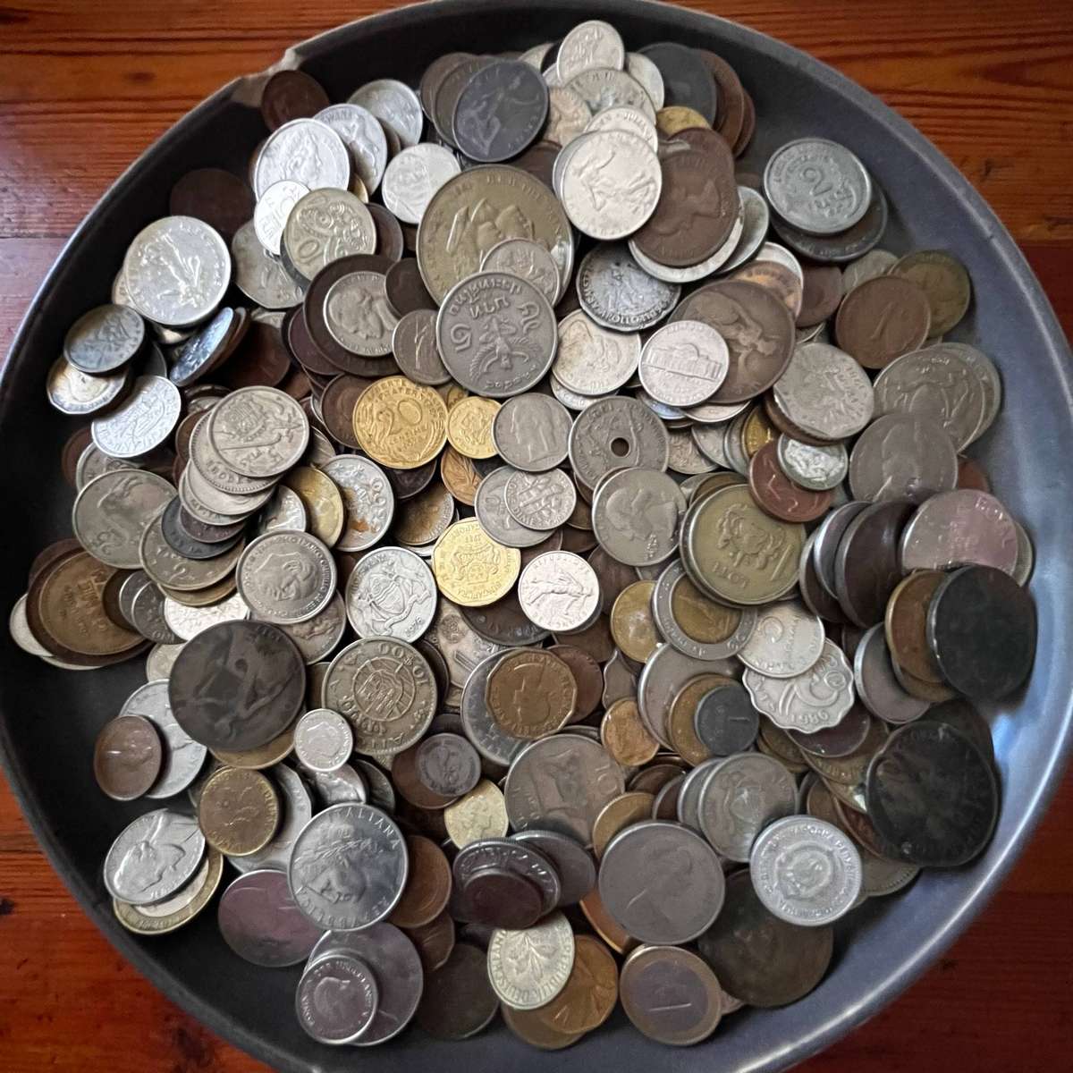 World Coin Mixed Lot  Assorted Countries & Periods  One Lot