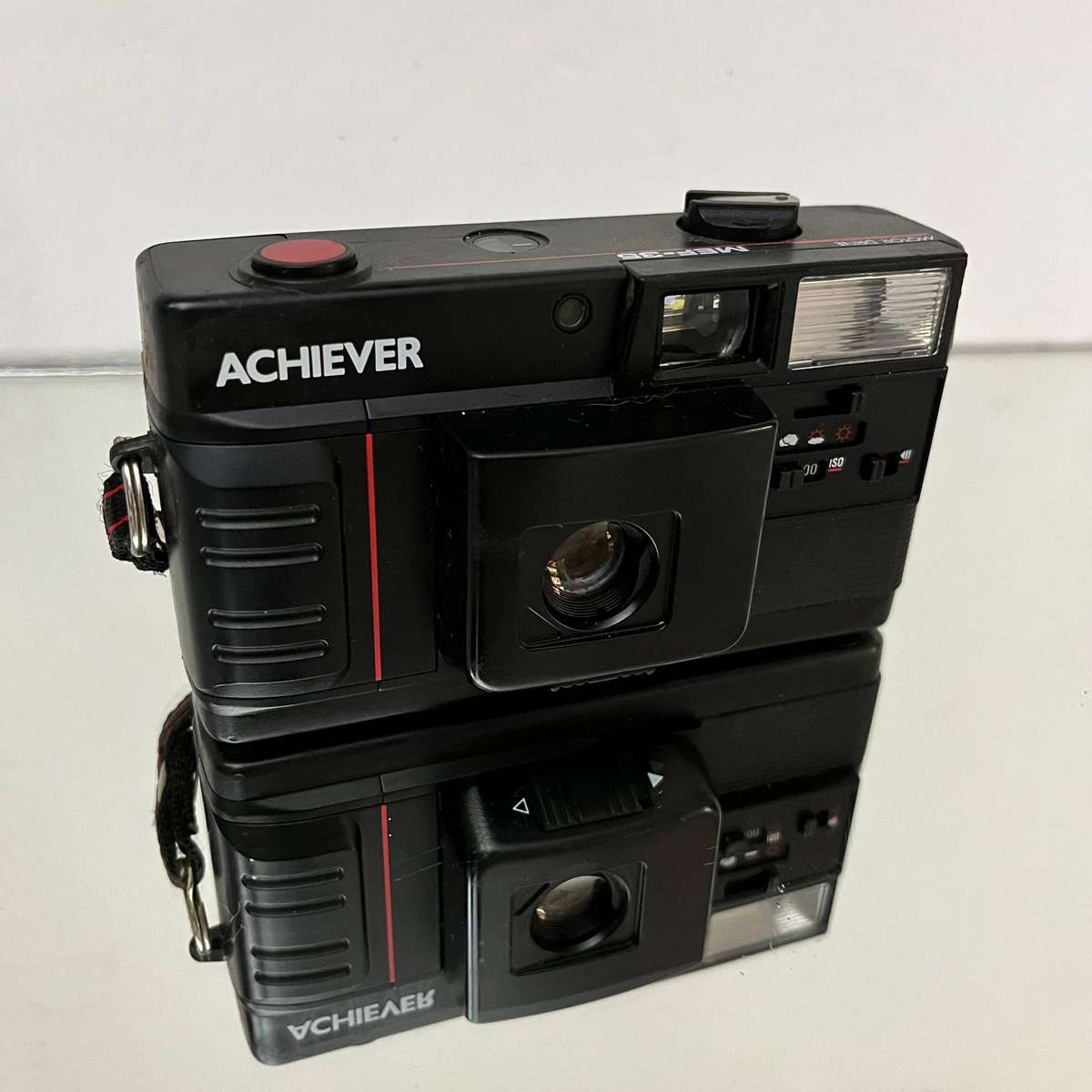  Achiever MEF-35 Motor Drive 35mm Point & Shoot Film Camera With Case