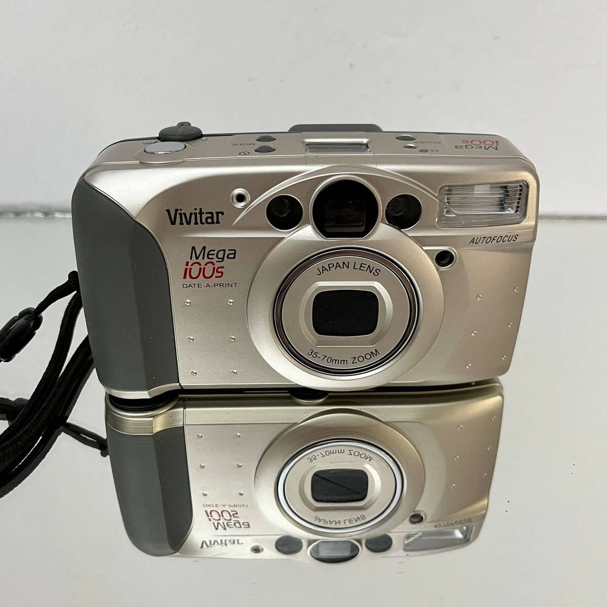 Vivitar Mega i100s Date Print 35mm Zoom Film Camera With Case