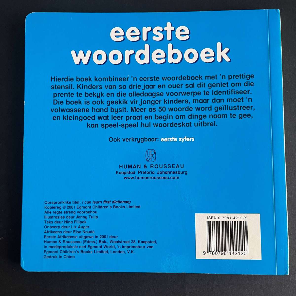  Eerste Woordeboek  Childrens Picture Word Book