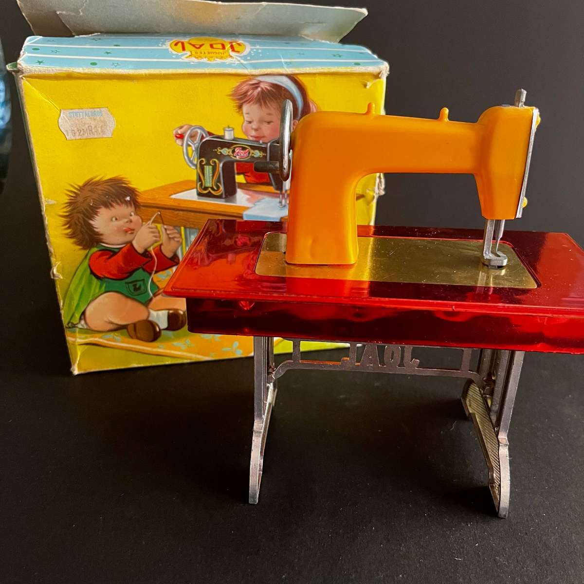  Vintage JOAL Toy Sewing Machine  Made in Spain