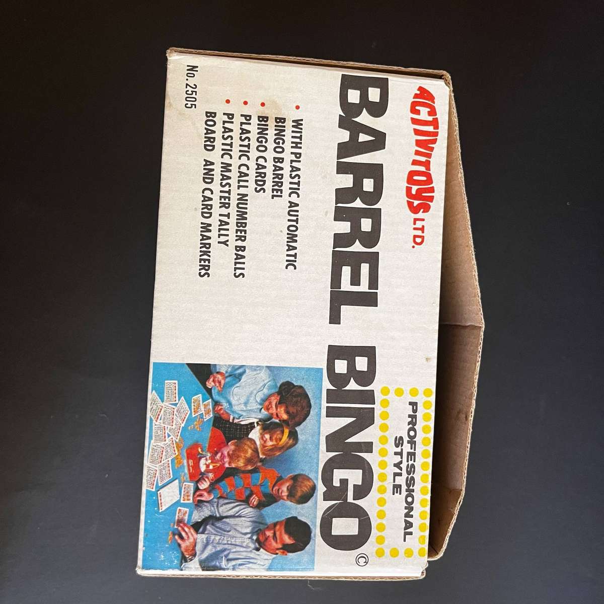  Vintage Barrel Bingo Game  Activitoys Ltd  Boxed