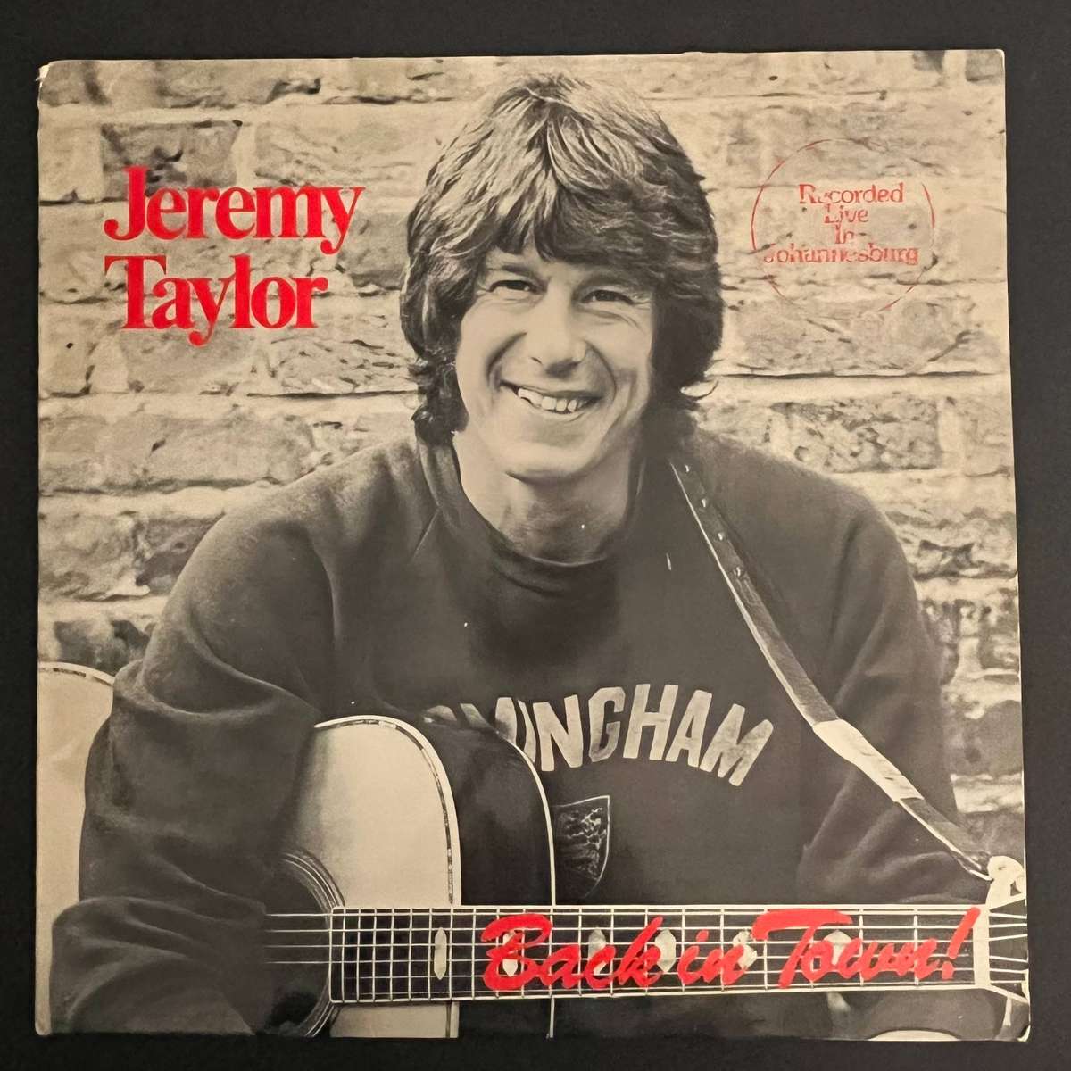 Jeremy Taylor - Back in Town | Vinyl LP