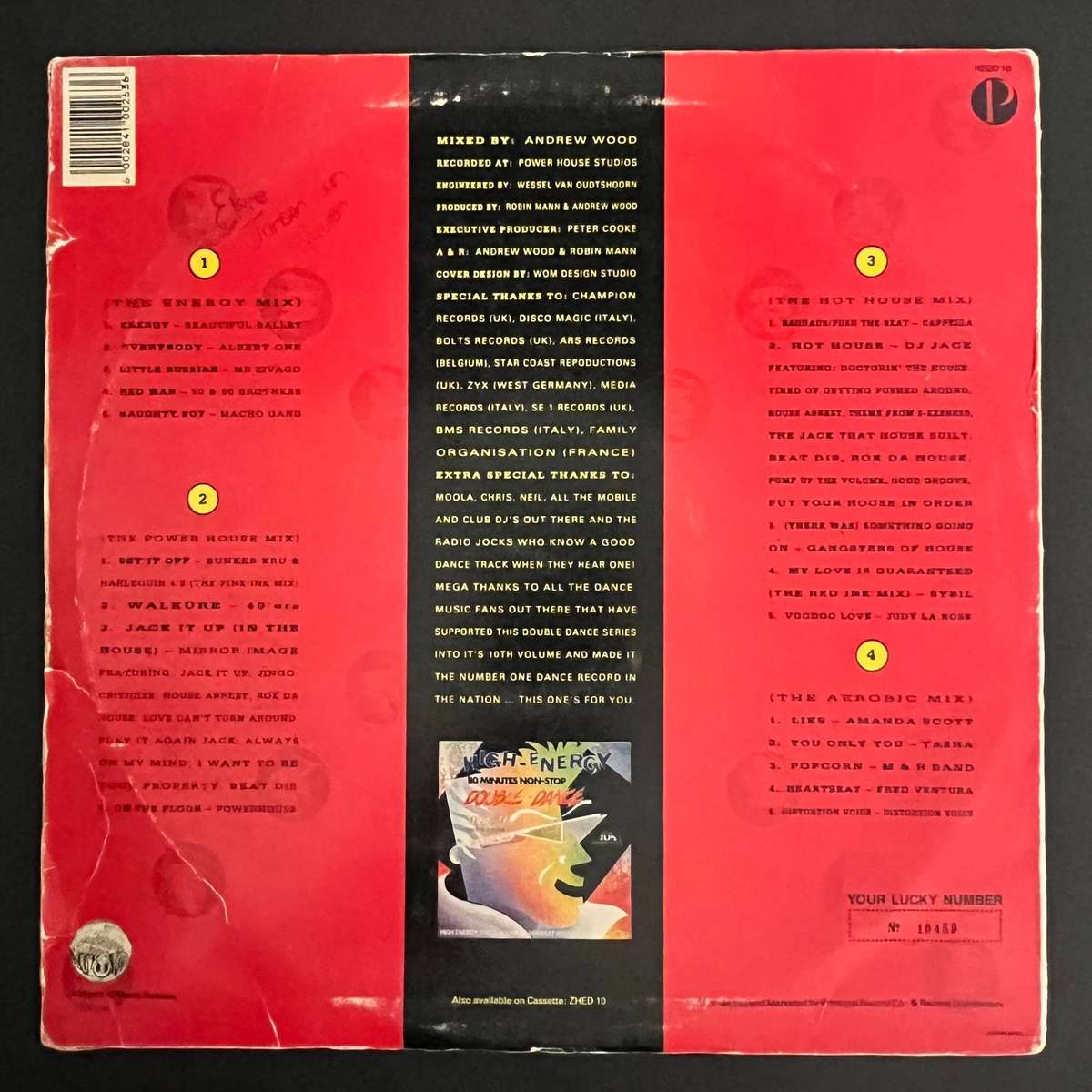 High Energy 10  Double Dance 2LP |Vinyl LP