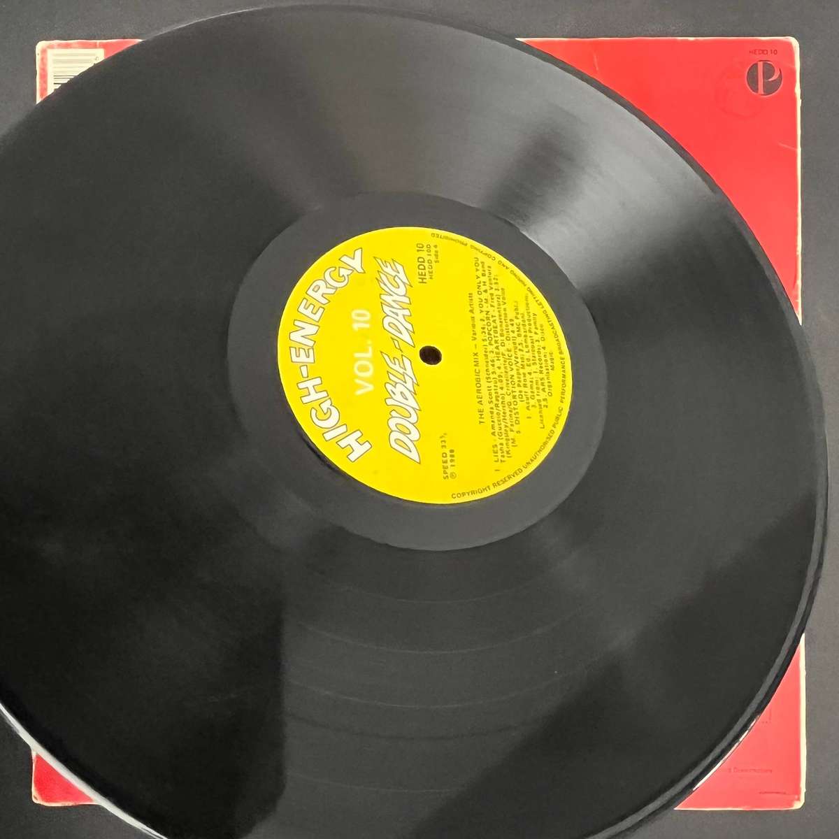 High Energy 10  Double Dance 2LP |Vinyl LP