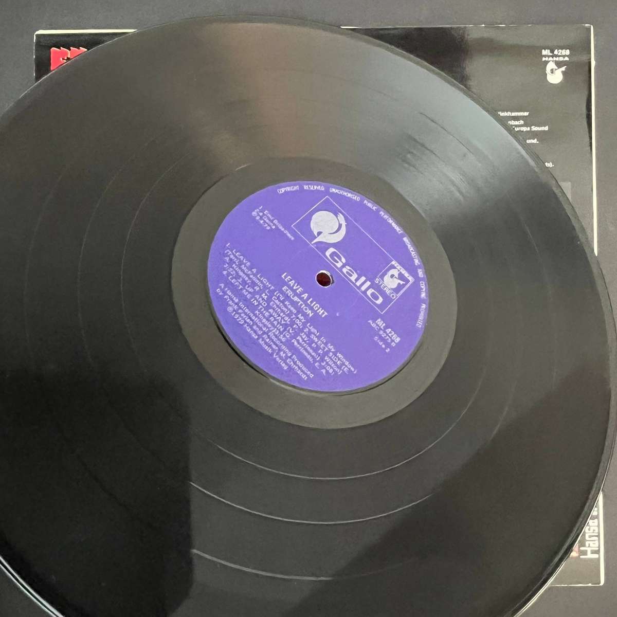 Eruption - Leave a light |Vinyl LP