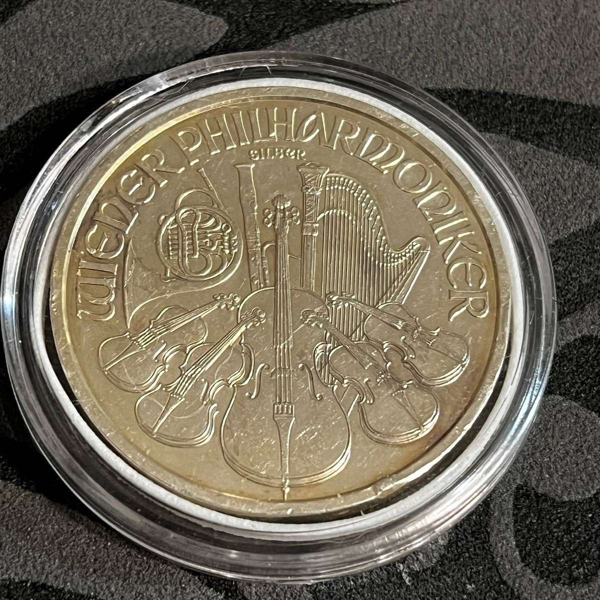  Austria Philharmonic 1 oz  2017  .999 Fine Silver  Iconic European Bullion
