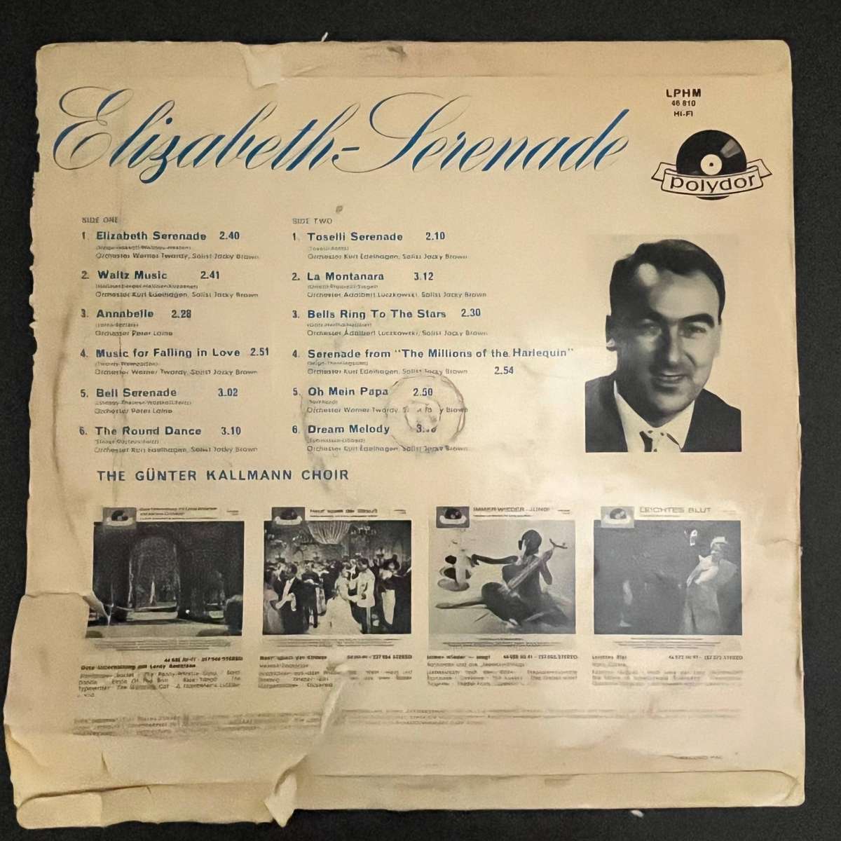 The Günter Kallmann Choir  Elisabeth-Serenade | Vinyl LP