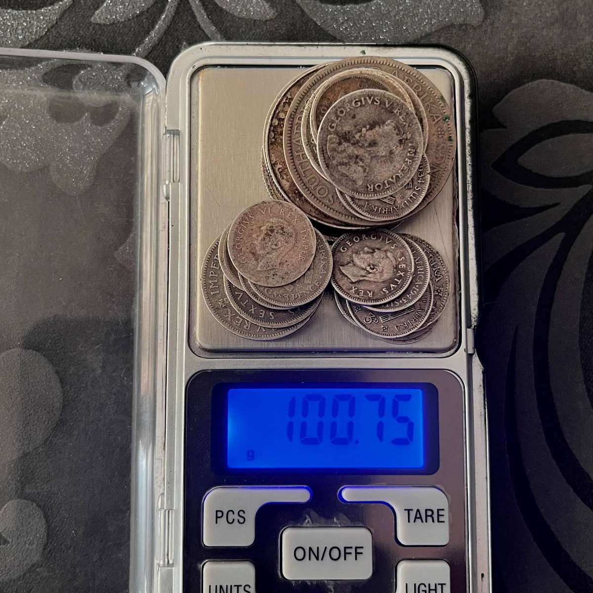  South African 80% Silver Coins  Union & RSA  100.75g Silver Lot