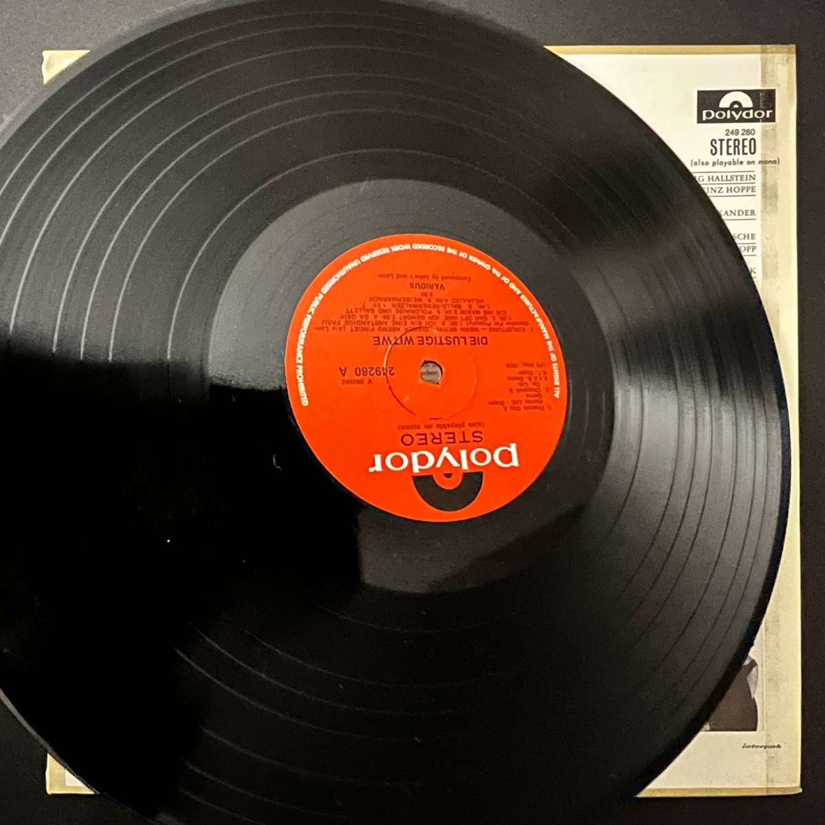 Franz Lehár  Die Lustige Witwe (The Merry Widow) Polydor | Vinyl LP