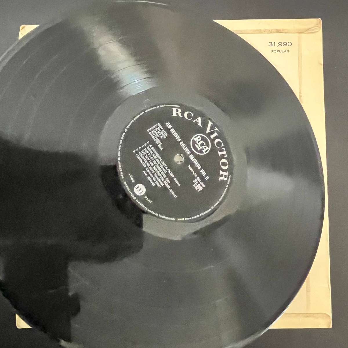 Jim Reeves Golden Records Volume 1 & 2 | Vinyl LP