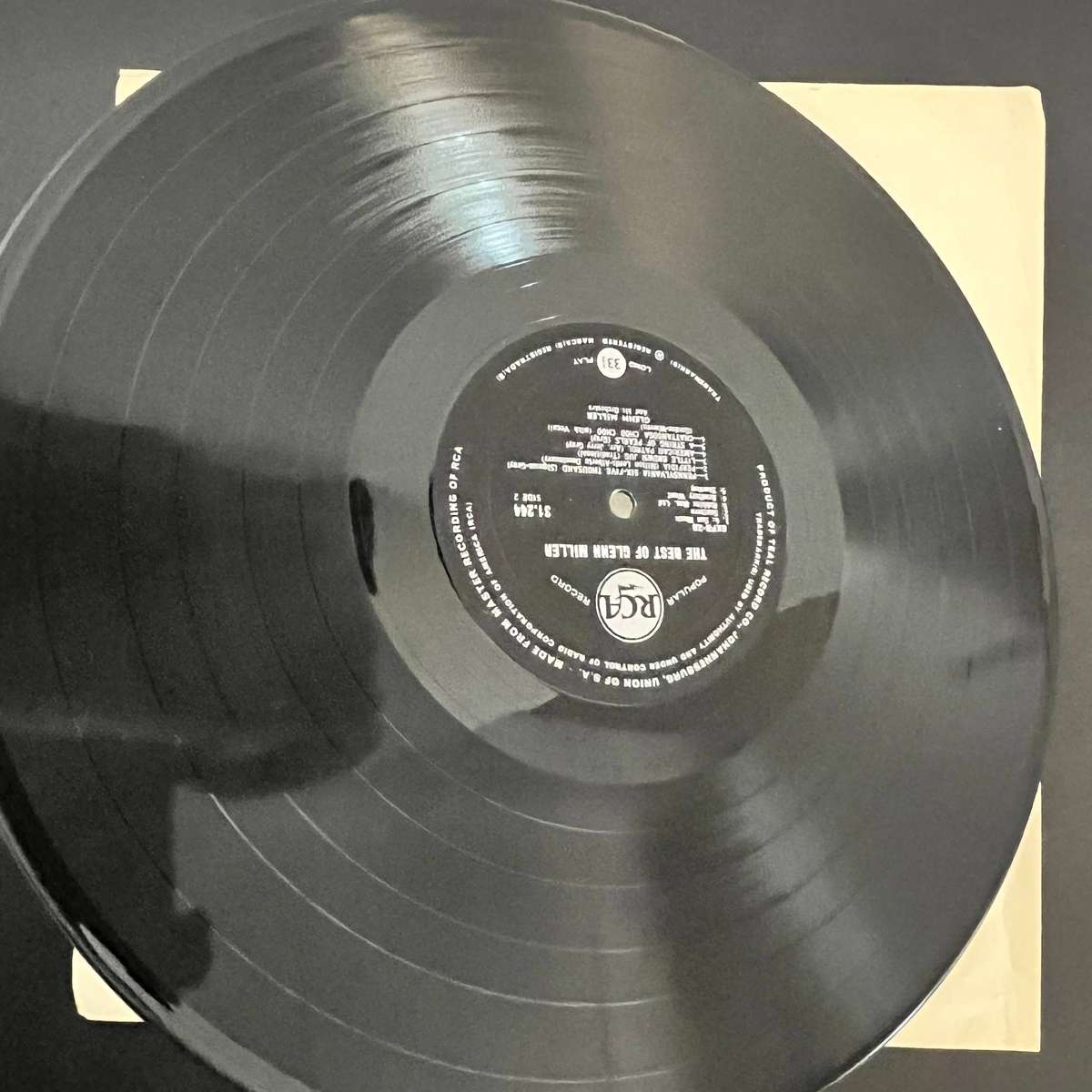 Glenn Miller The Best of Glenn Miller RCA | Vinyl LP