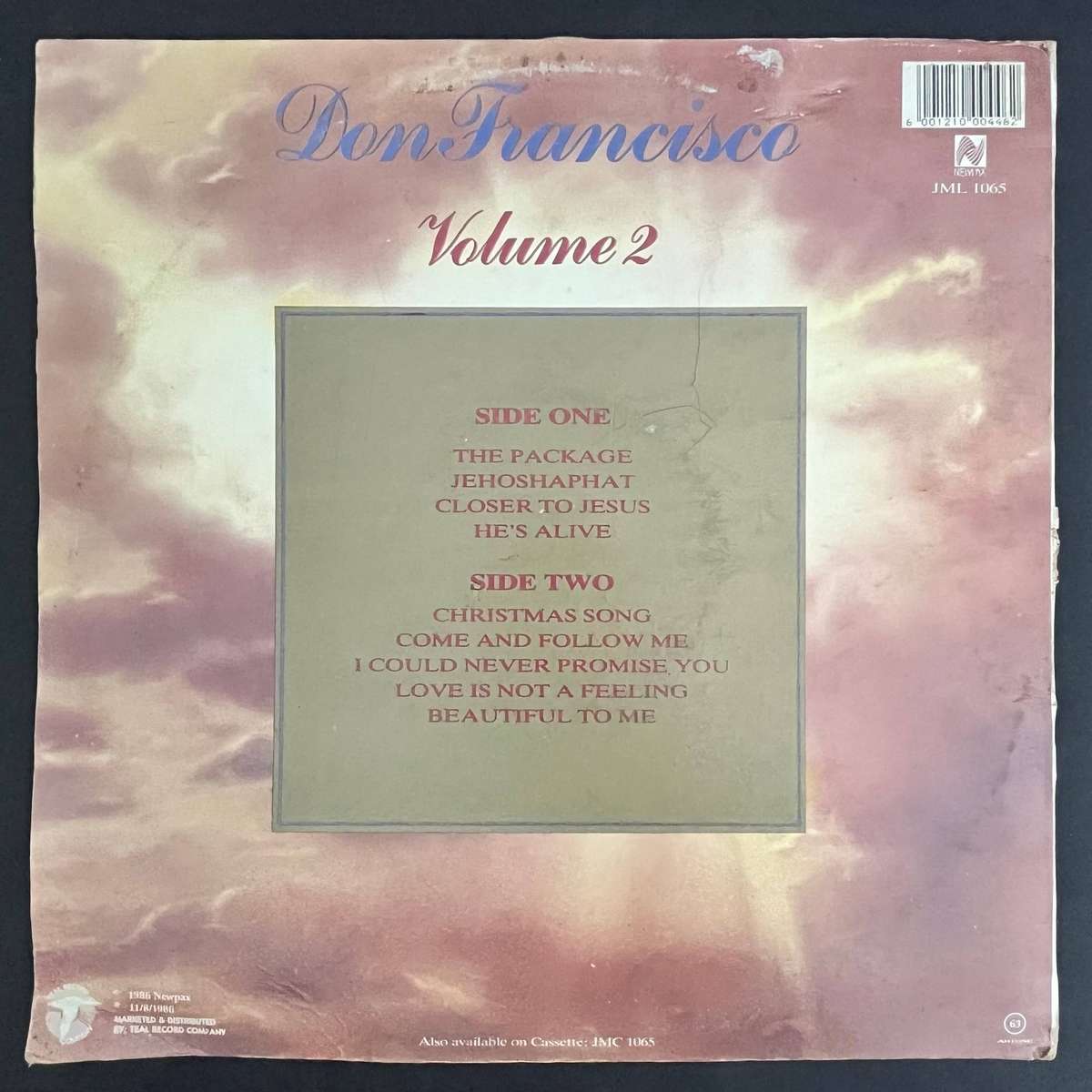 Don Francisco Gospel Greats Volume 2 | Vinyl LP