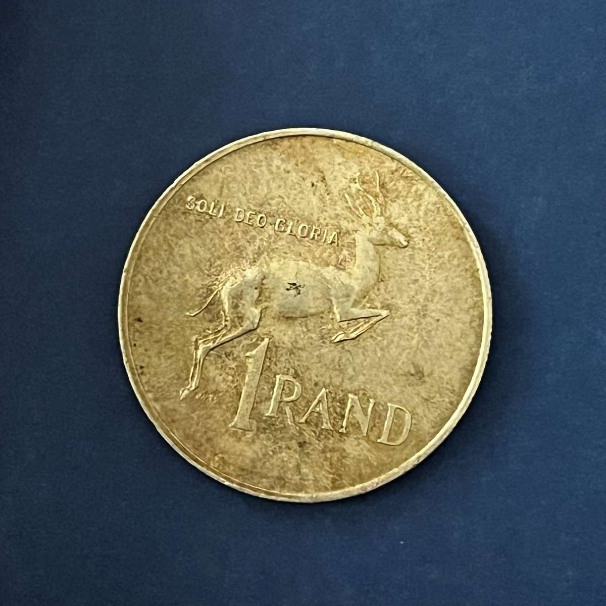  1R Silver Coin  1967  South Africa | 80% Silver