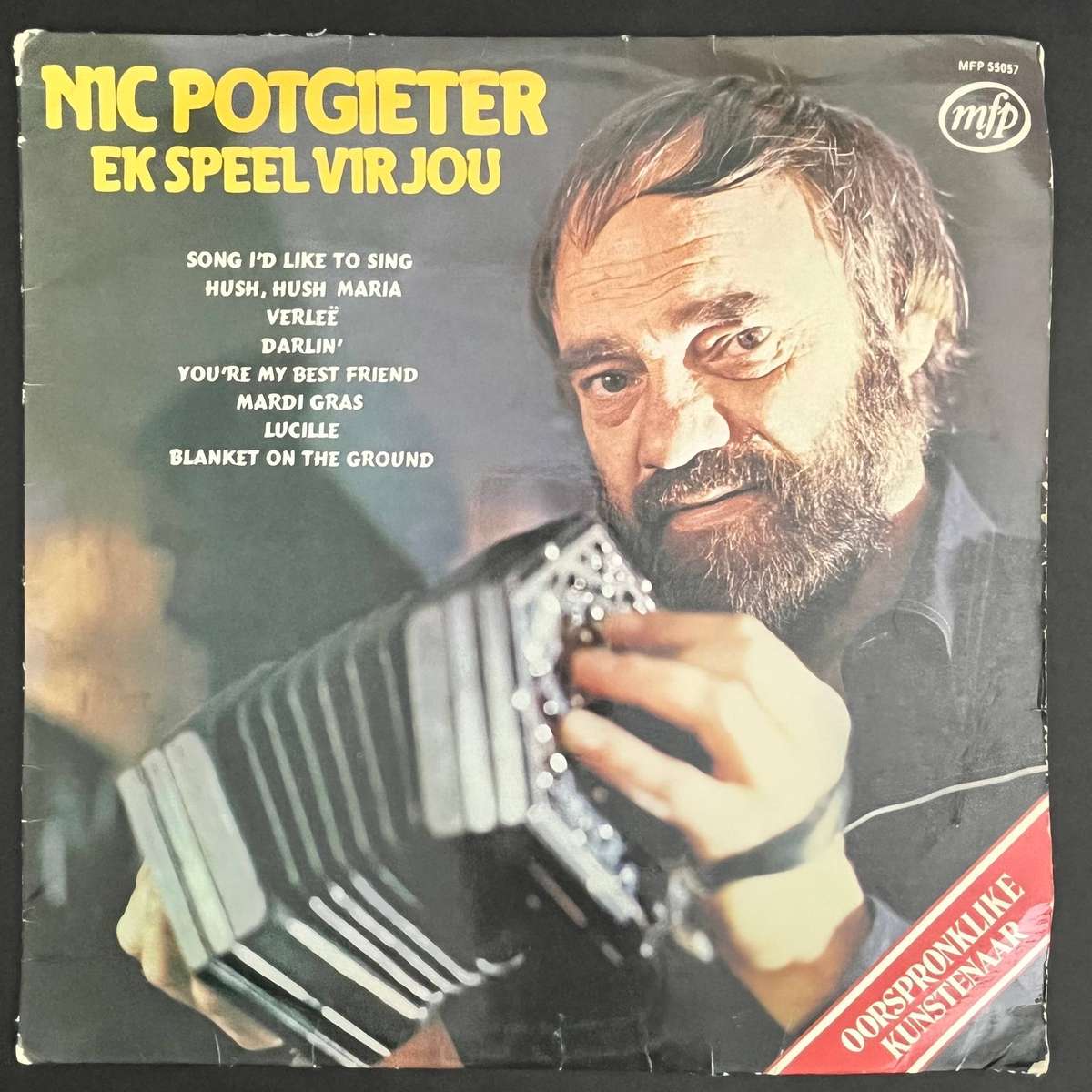 Nic Potgieter  Ek Speel Vir Jou | Vinyl LP