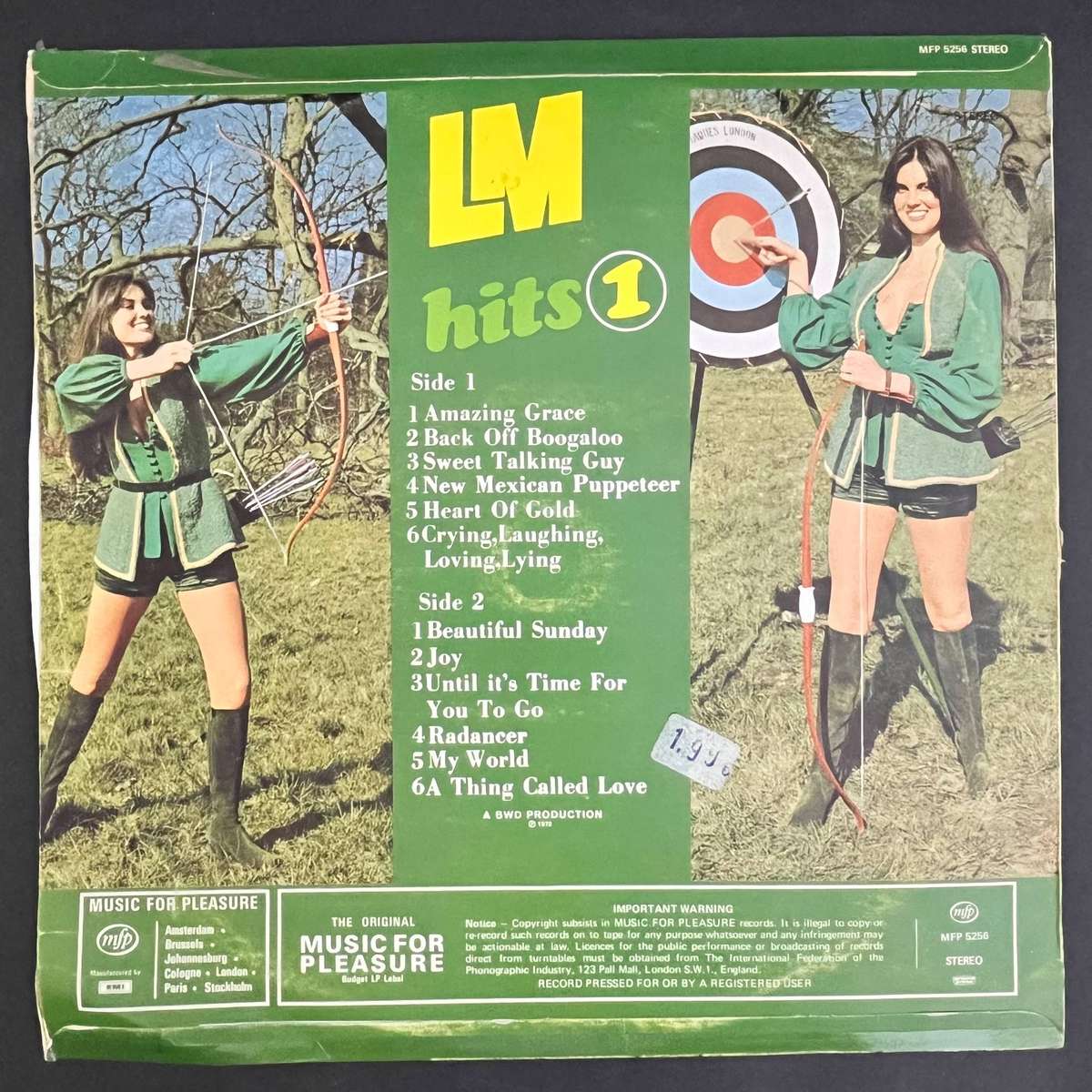 LM Hits 1 - MFP Vocal & Instrumental Compilation South Africa | Vinyl LP