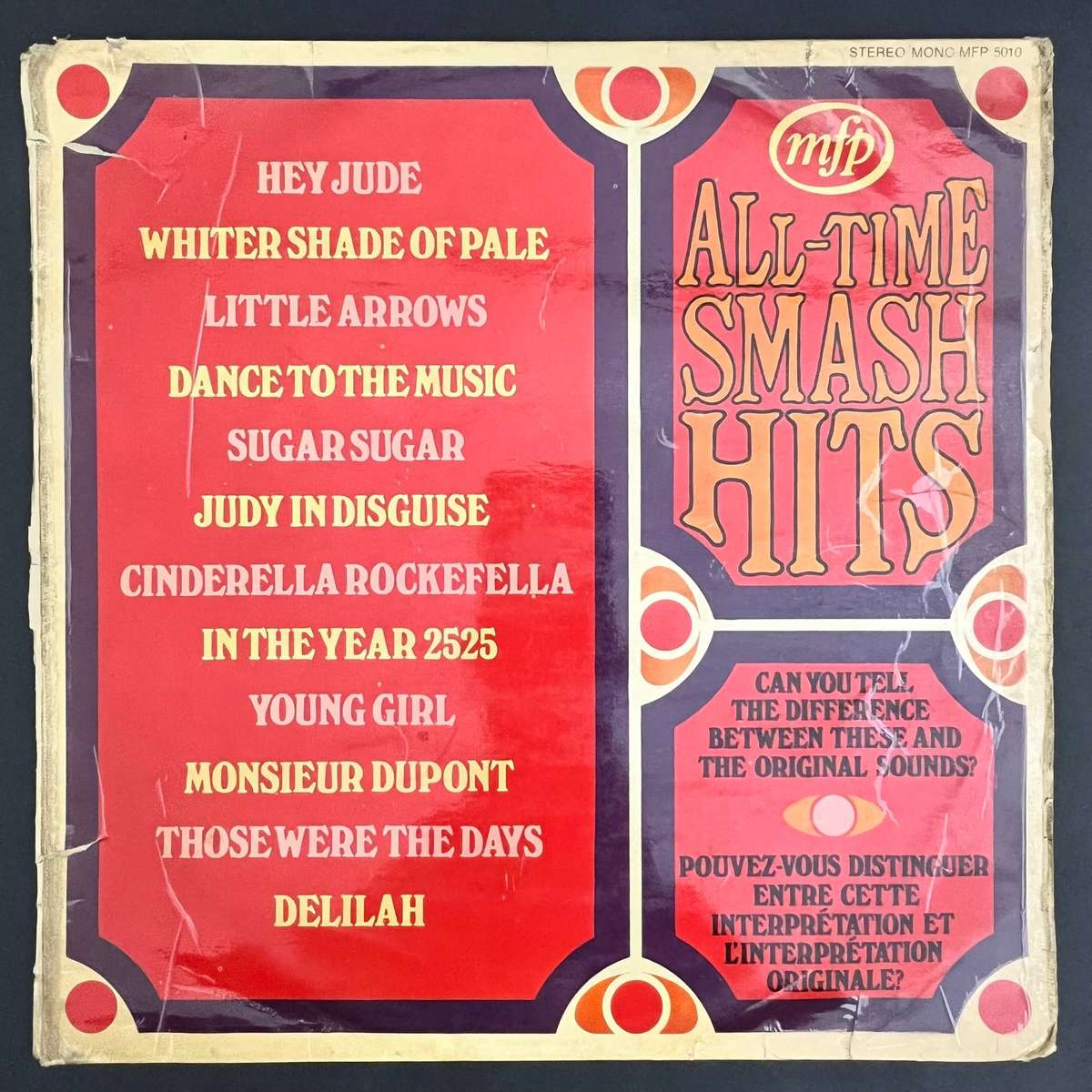 All-Time Smash Hits - MFP Pop Classics Compilation | Vinyl LP