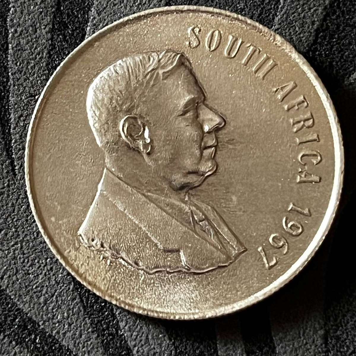  South Africa  1 Rand 1967 | Silver (.800)