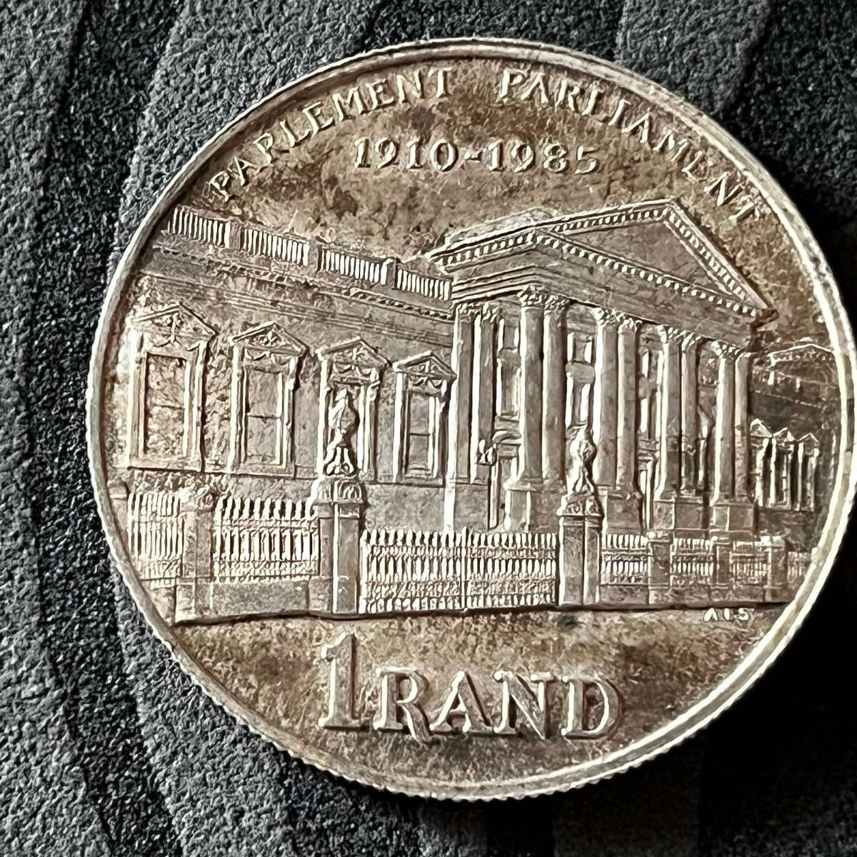  South Africa  1 Rand 1985 | Silver (.800)