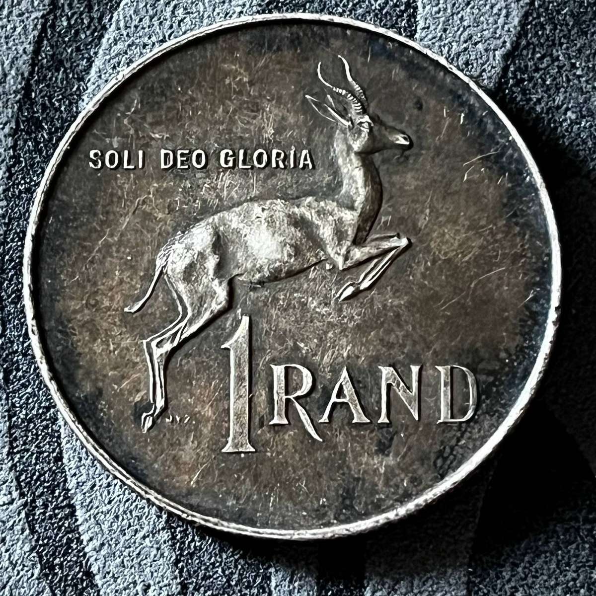  South Africa 1 Rand  Silver (.800)