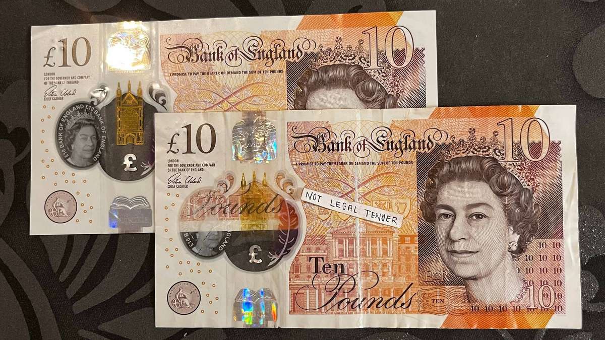 United Kingdom £10 Banknote x 2