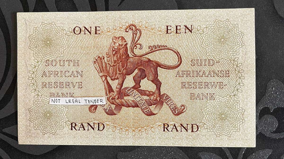 South Africa 1 Rand Banknote