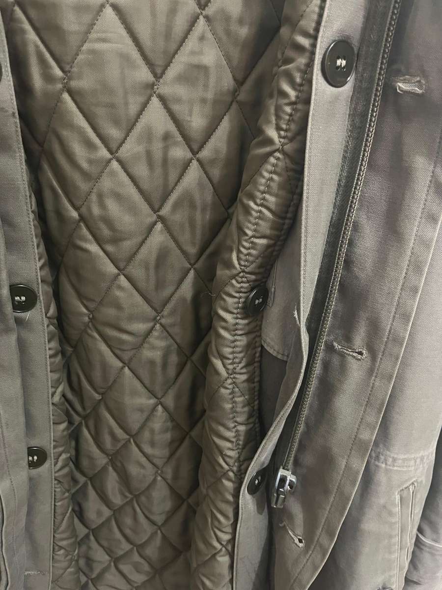 Original German Military Parka  Army Surplus Jacket with Quilted Lining