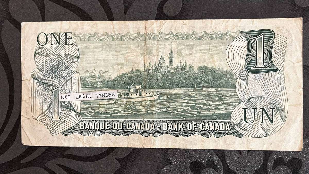 Canada 1 Dollar Banknote  1973 Issue