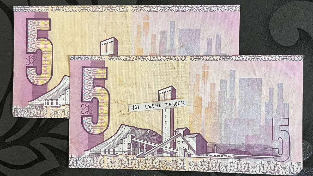 South Africa 5 Rand Banknotes