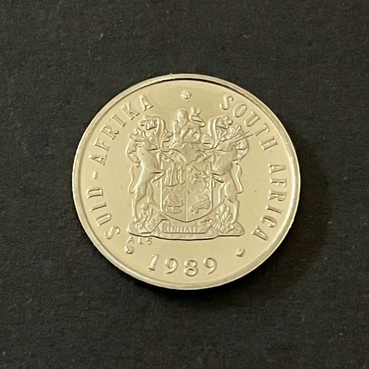  South Africa 5 Cent Coin 1989 Proof