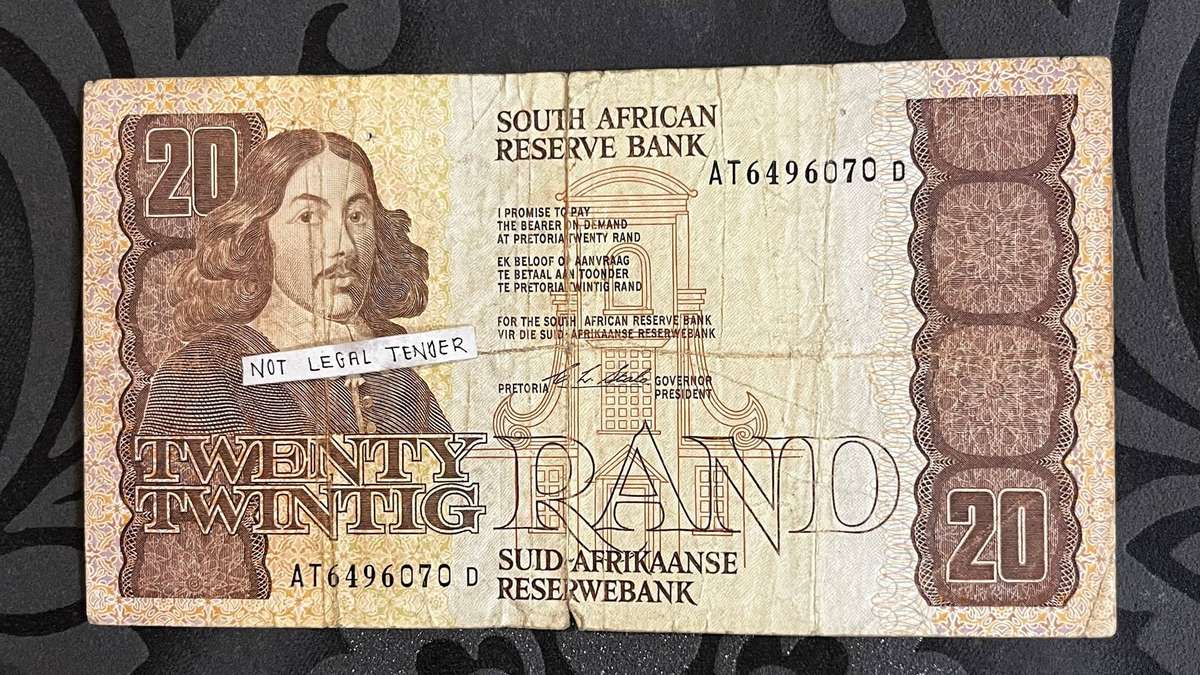 South Africa 20 Rand Banknotes
