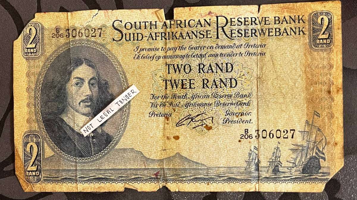 South Africa 2 Rand Banknote