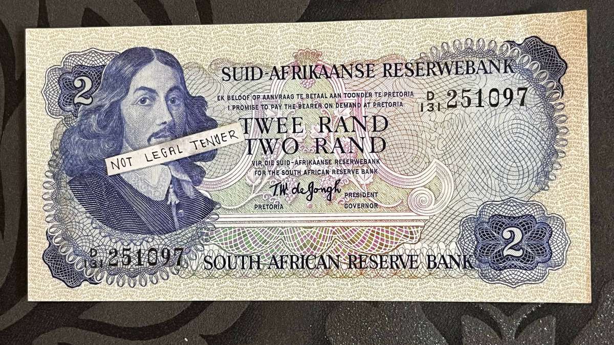 South Africa 2 Rand Banknote