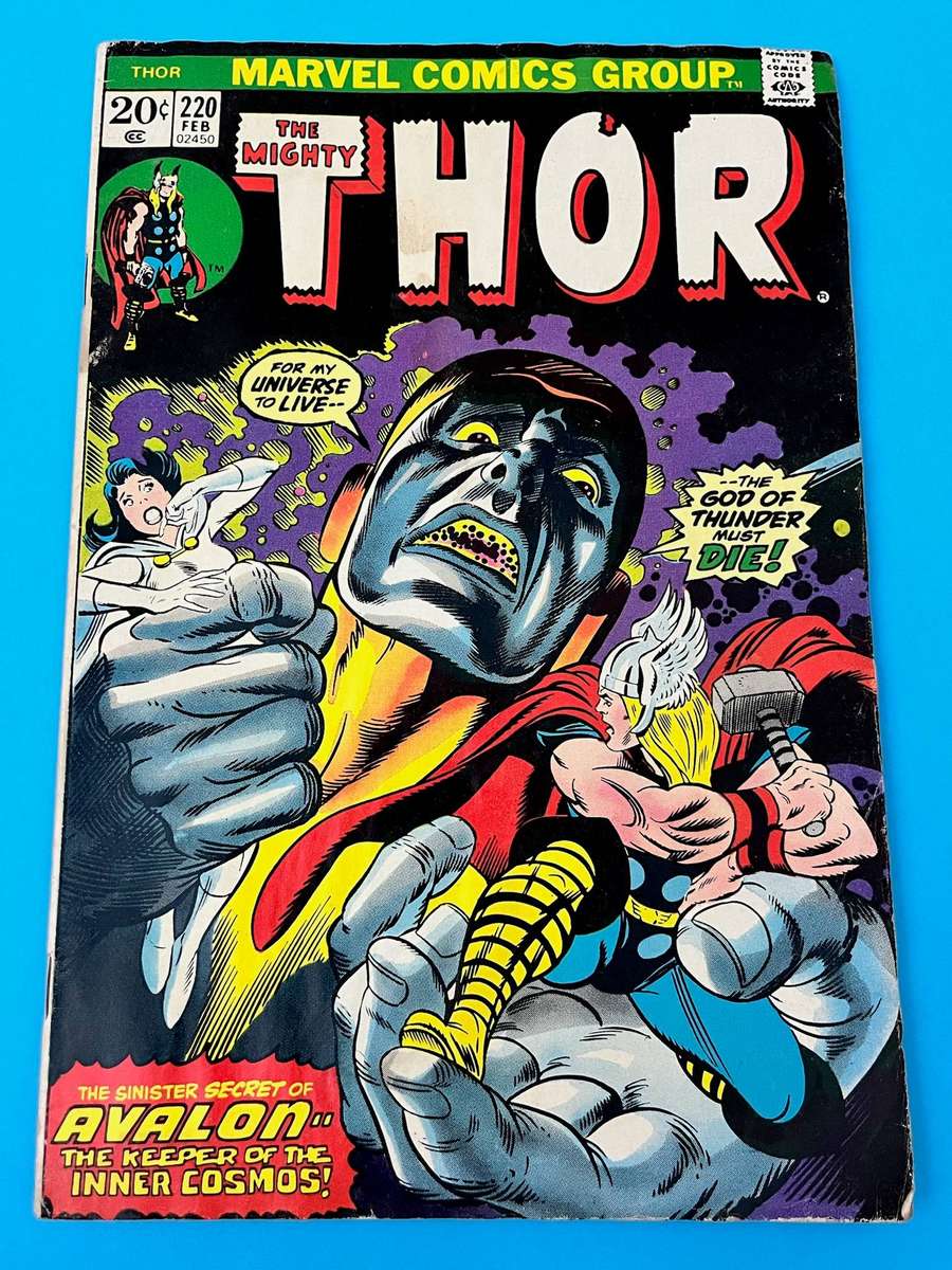  Thor #220 Avalon Keeper Of The Inner Cosmos 1974 Marvel