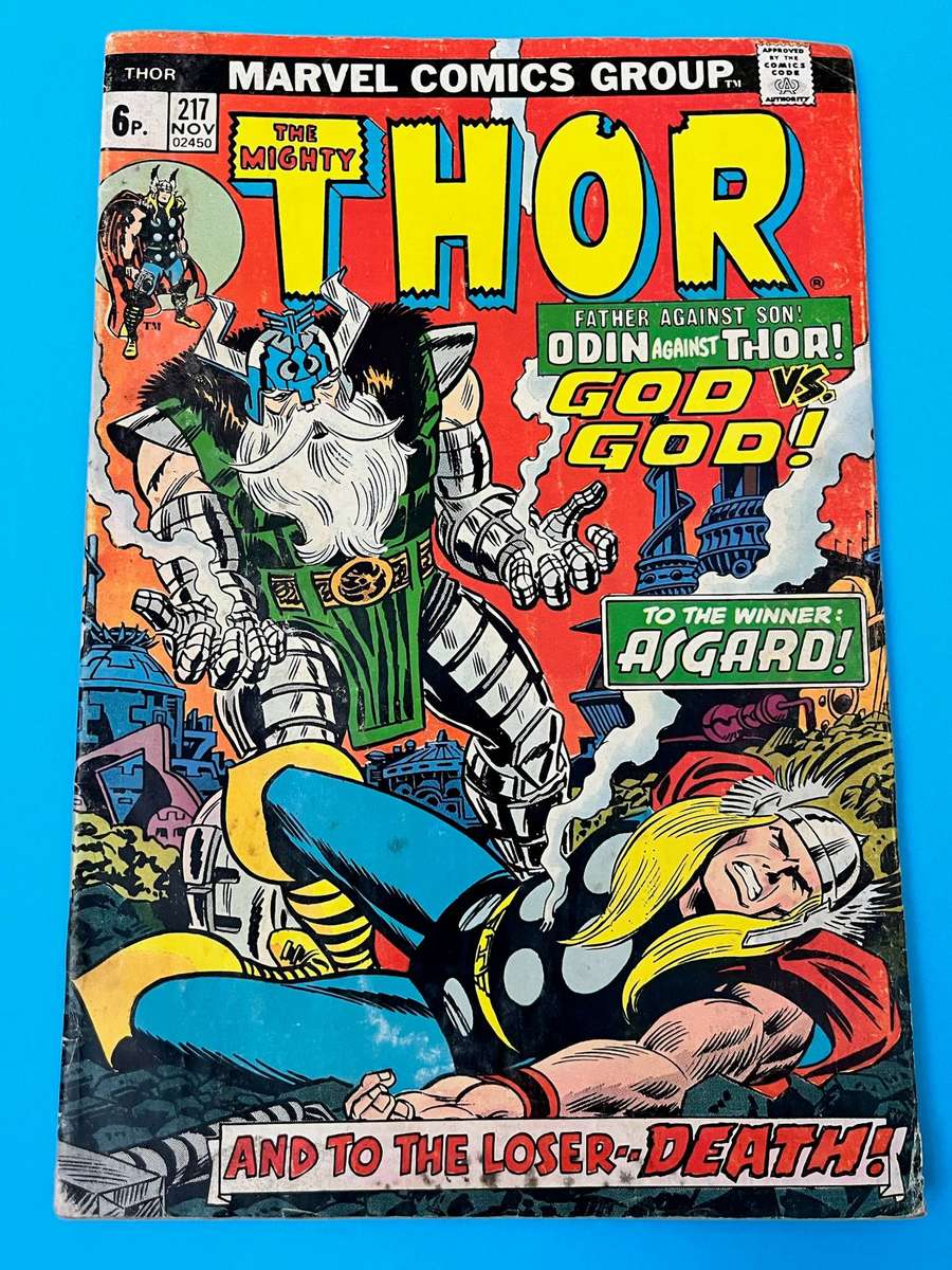  Thor #217 Odin Against Thor 1973 Marvel