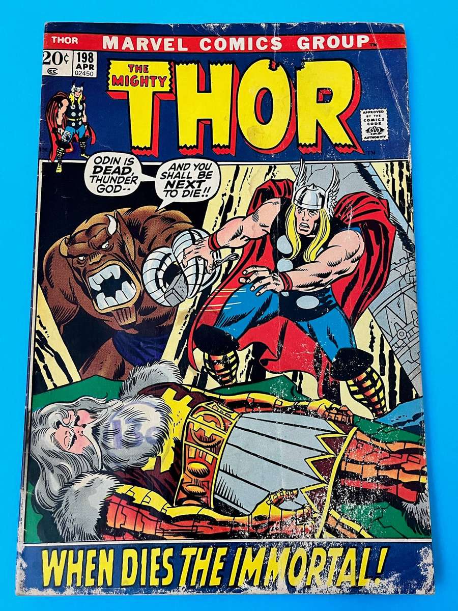  Thor #198 Hela Appearance 1972 Marvel