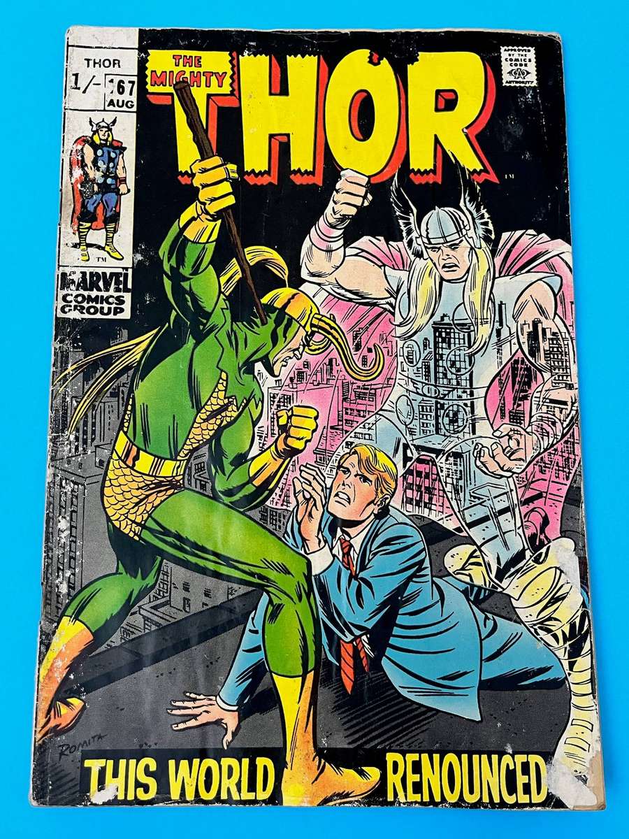  Thor #167 Loki 1969 Marvel