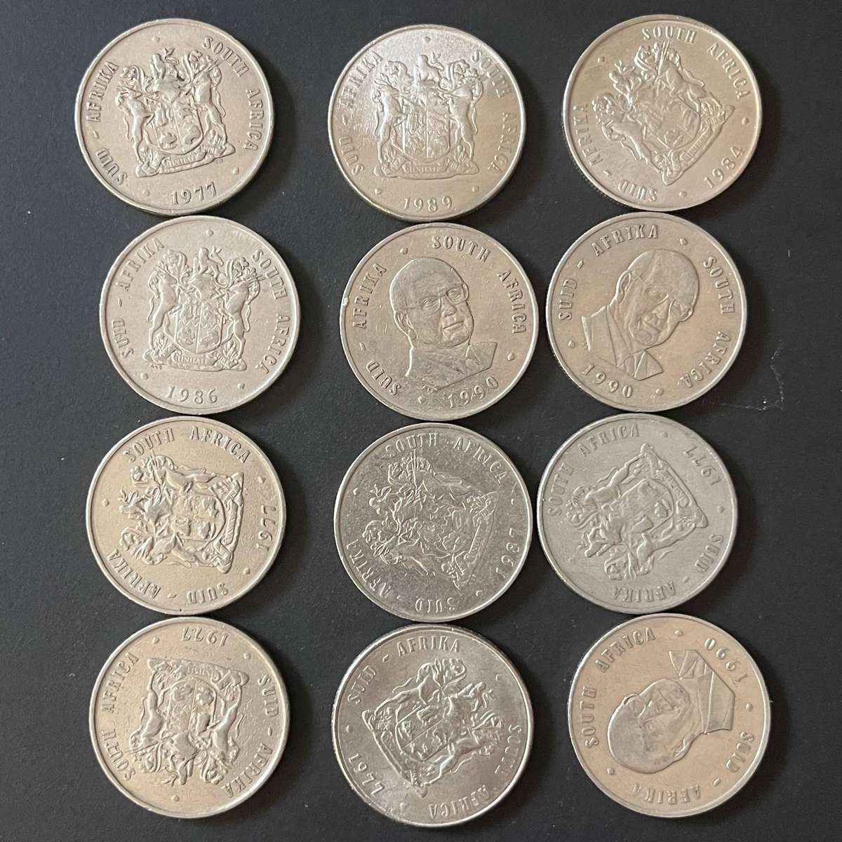  South Africa 1 Rand Coin Lot  Mixed Years | Nickel Circulation Issues