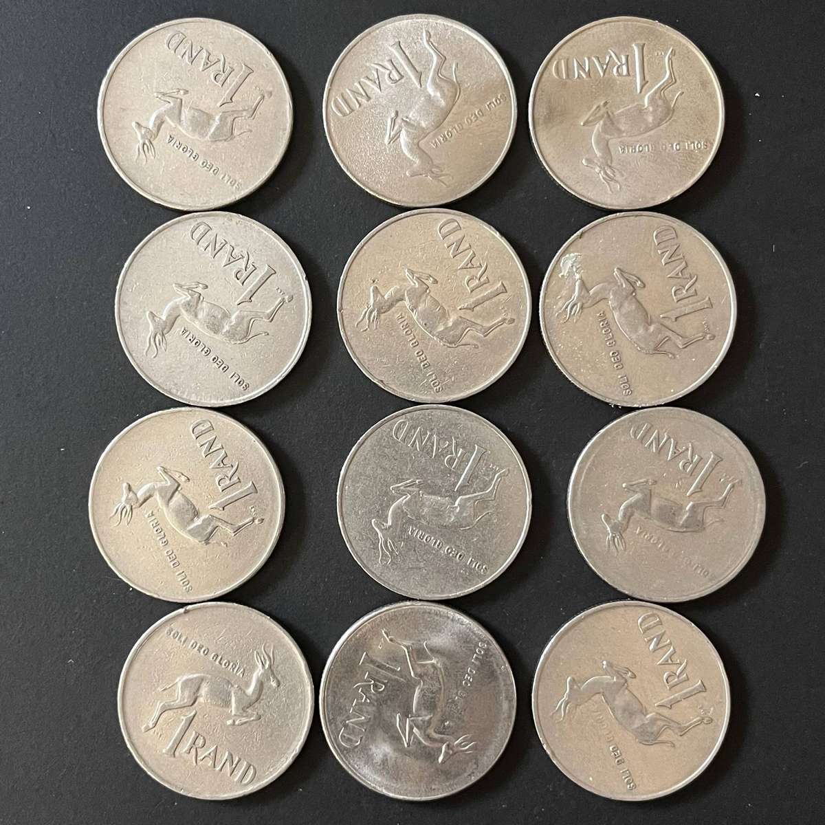  South Africa 1 Rand Coin Lot  Mixed Years | Nickel Circulation Issues