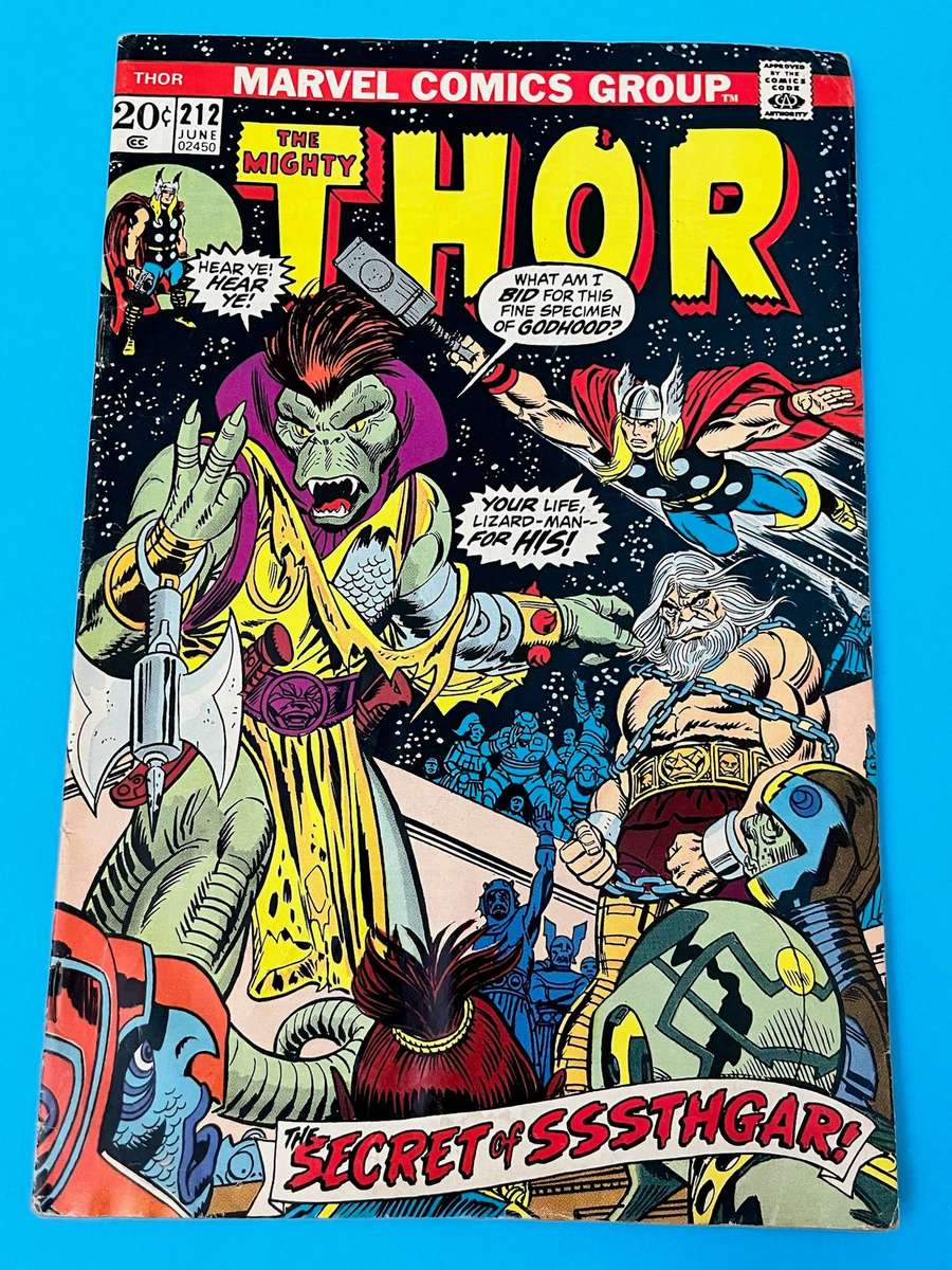  Thor #212 Bronze Age 1973 Marvel