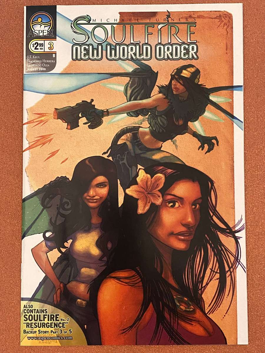  Michael Turners Soulfire: New World Order #3B  Aspen Comics (2009)