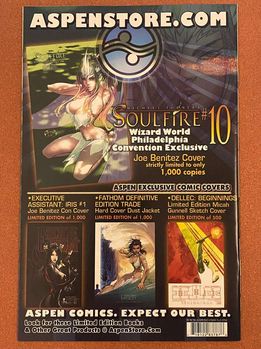  Michael Turners Soulfire: New World Order #3B  Aspen Comics (2009)