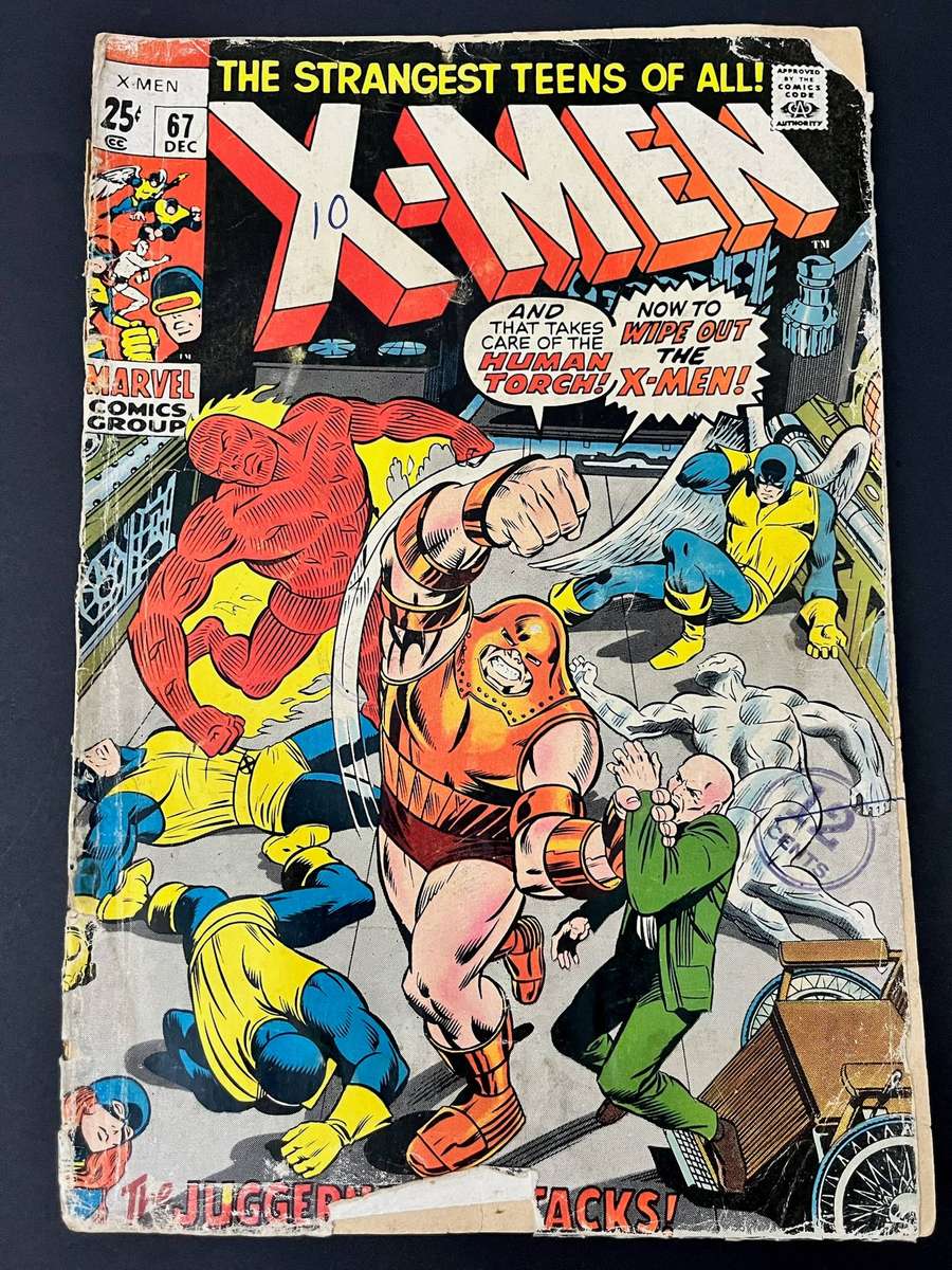  X-Men #67  1st & 2nd Appearance of Juggernaut  Marvel Comics