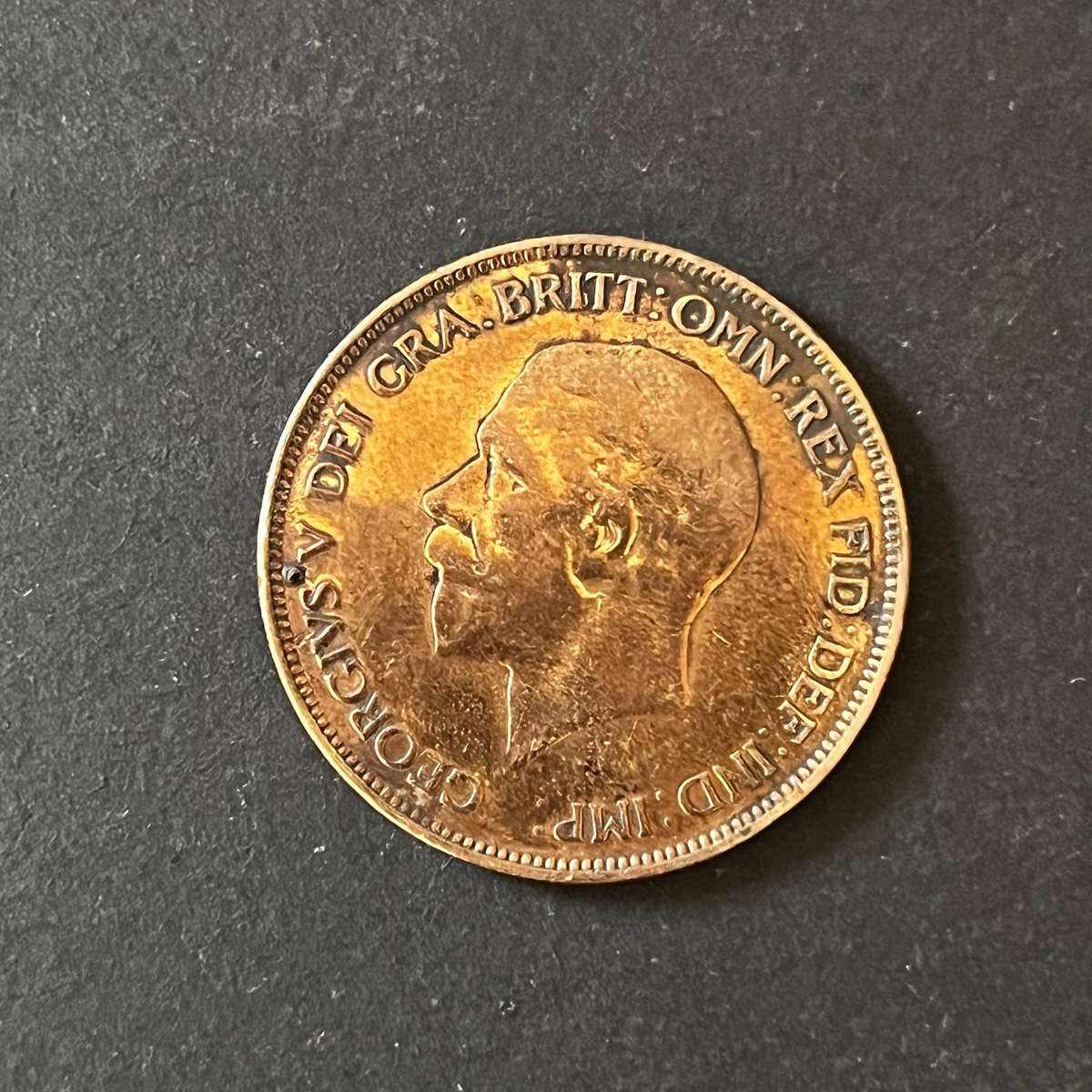  United Kingdom 1928 Penny  George V