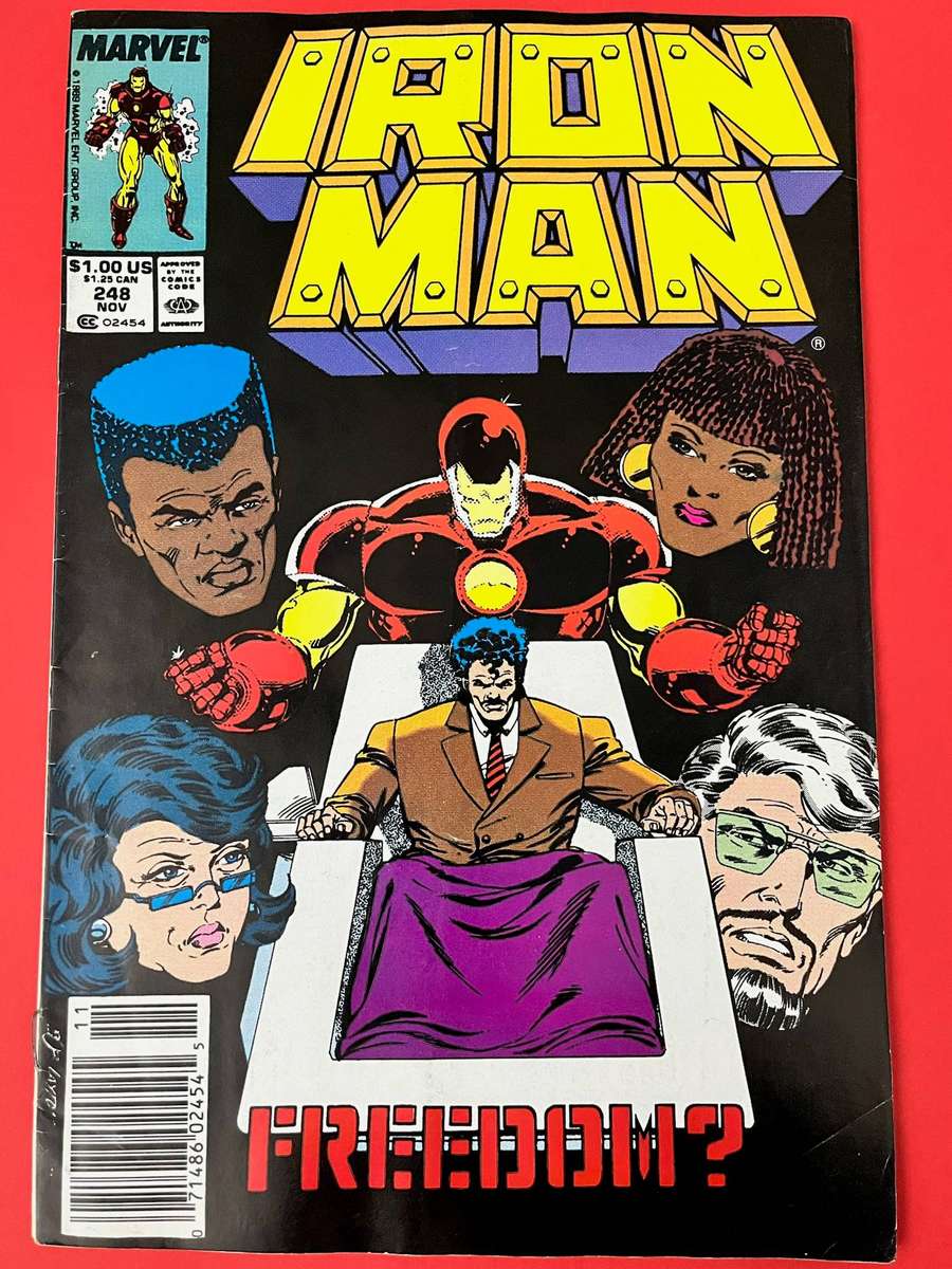  Iron Man #248  Freedom?  Marvel Comics 1989