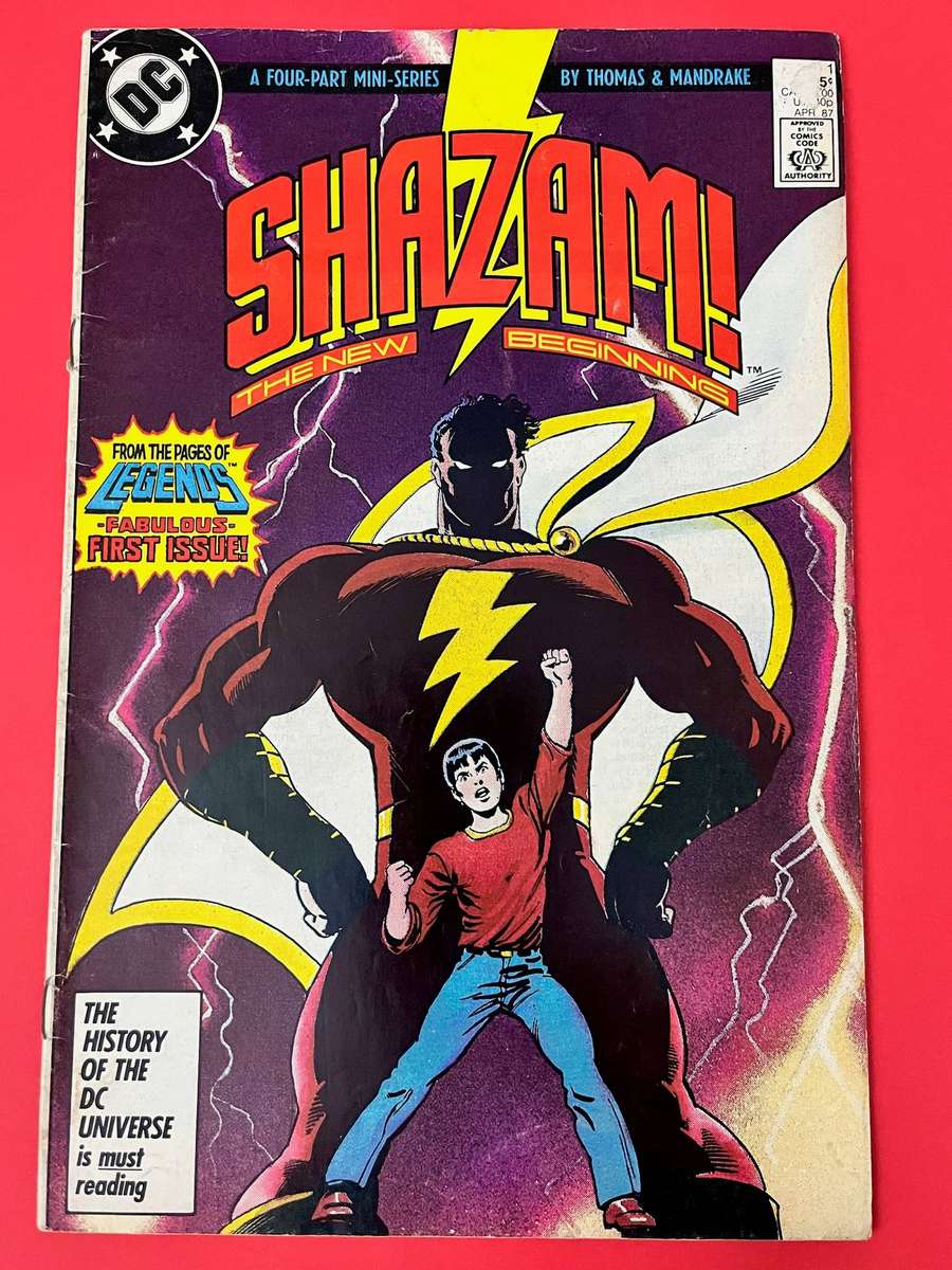  Shazam! The New Beginning #1  DC Comics 1987