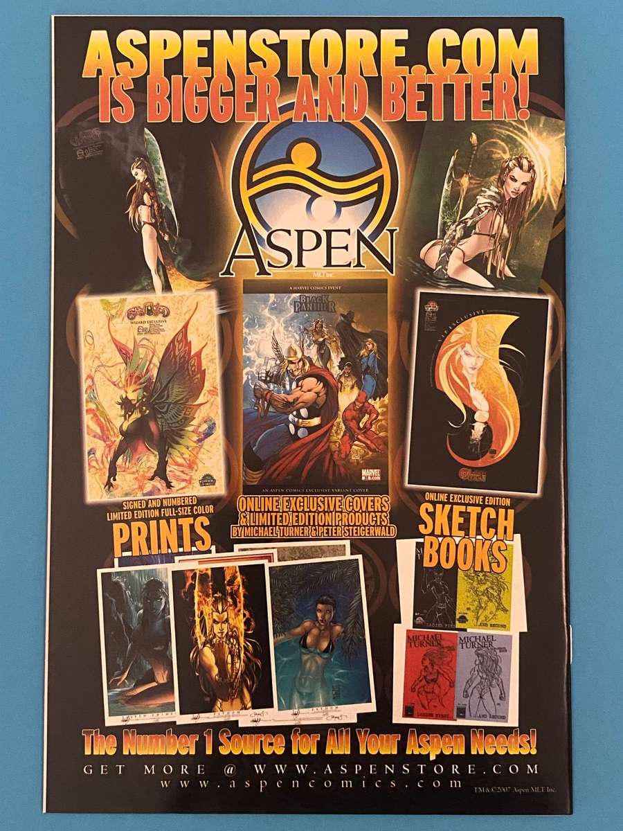  Fathom Kiani #1  Michael Turner Cover  Aspen Comics (2007)