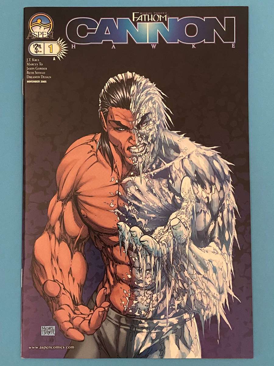  Fathom Cannon Hawke #1  Michael Turner Cover  Aspen Comics (2005)